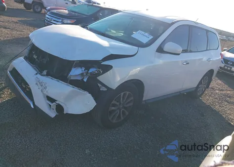 2014 Nissan Pathfinder S z USA, uszkodzony, nr VIN 5N1AR2MN3EC734872